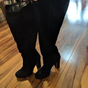 Sam Edelman 7.5 knee high heeled boots